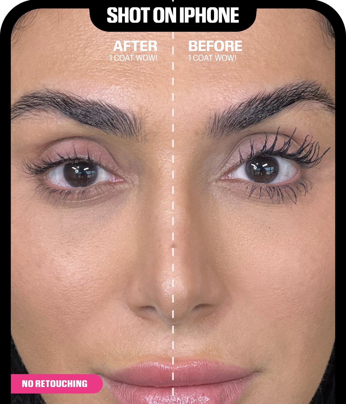 HUDA BEAUTY MASCARA 1 COAT WOW!