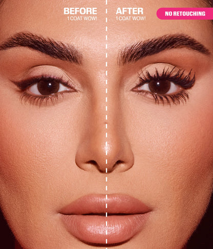 HUDA BEAUTY MASCARA 1 COAT WOW!